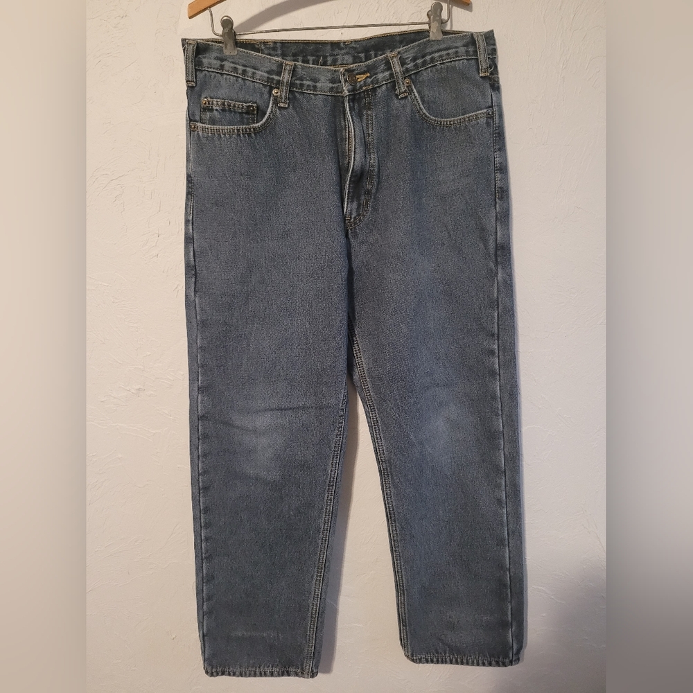 Fleece Lined Blue Jeans